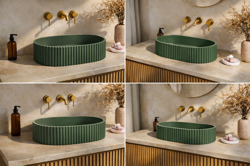 El Yapımı Tood Model Taş Lavabo 25*45*11