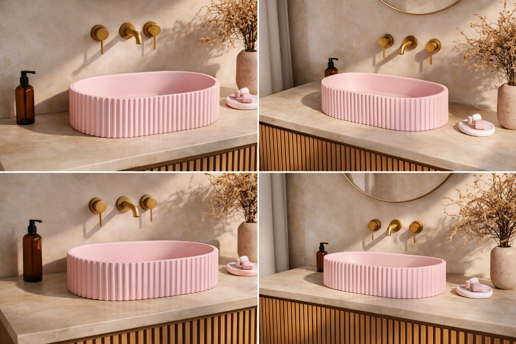 El Yapımı Tood Model Taş Lavabo 25*45*11