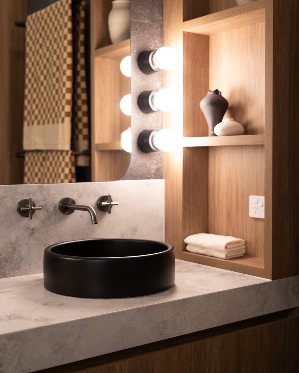 Afife Model Taş Lavabo AFF002(43cm çap - 12 cm yükseklik)