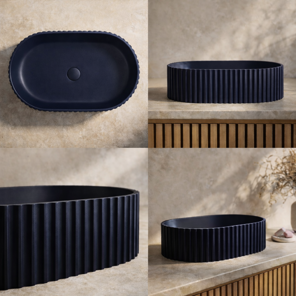 El Yapımı Tood Model Taş Lavabo 25*45*11