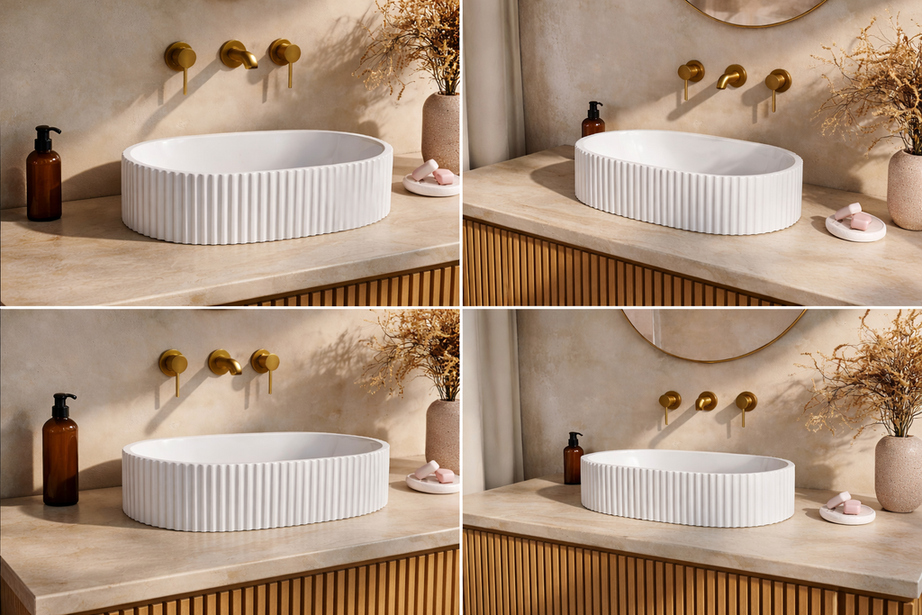 El Yapımı Tood Model Taş Lavabo 25*45*11