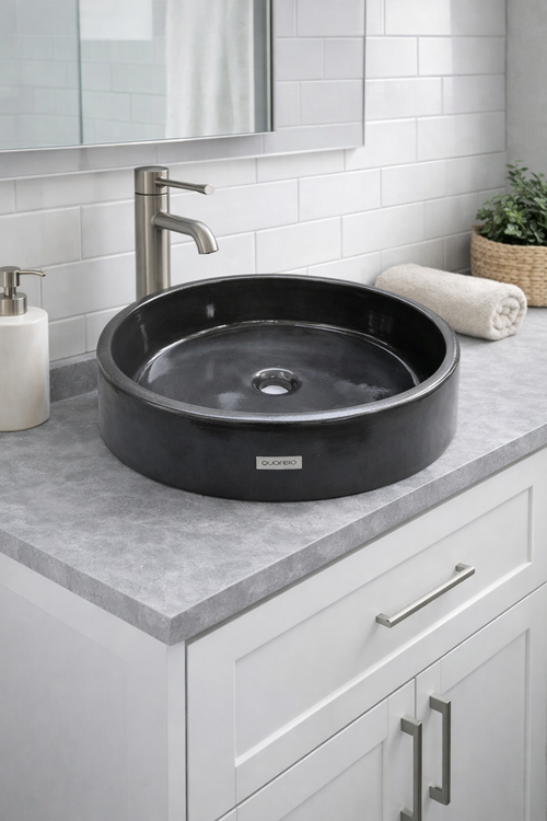 Afife Model Taş Lavabo AFF002(43cm çap - 12 cm yükseklik)