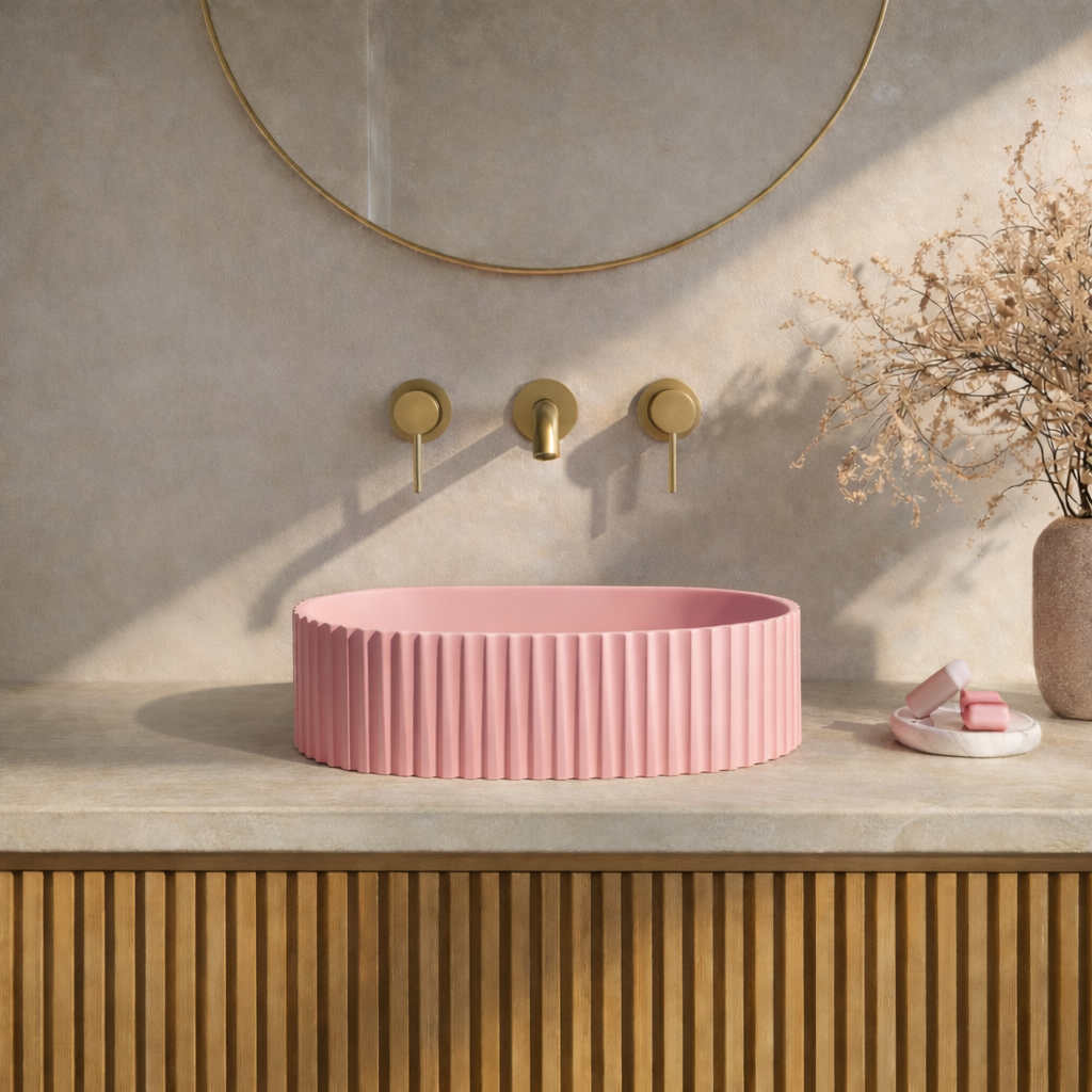 El Yapımı Tood Model Taş Lavabo 25*45*11